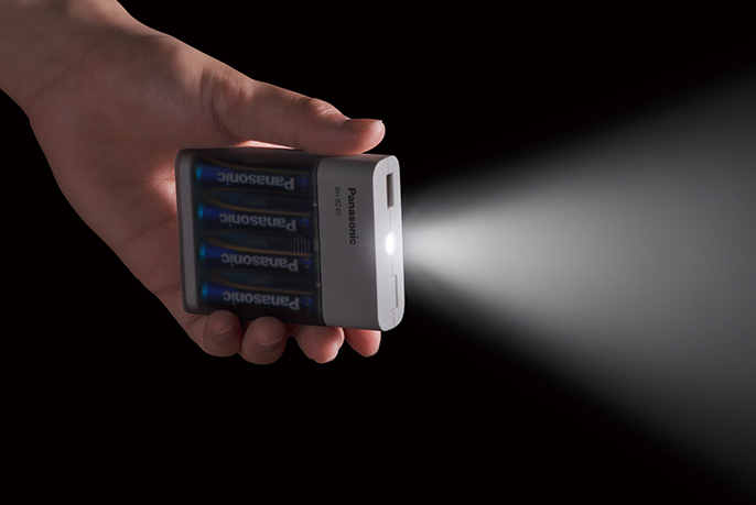 Panasonic-BH-BZ40K LEDライト機能